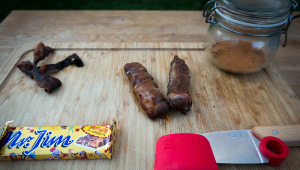 Mr. Jim mit Bacon