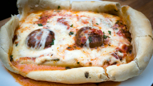 Pizza Pot Pie Chicago Style