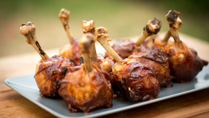 Bacon Chicken Lollipops