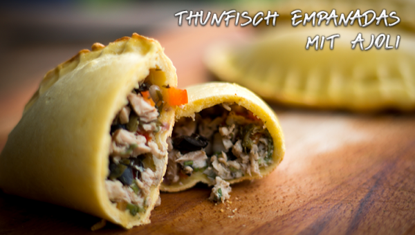 Thunfisch Empanadas mit Ajoli