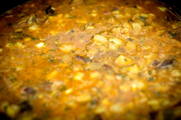 Indisches Lamm Curry aus dem Dutch Oven