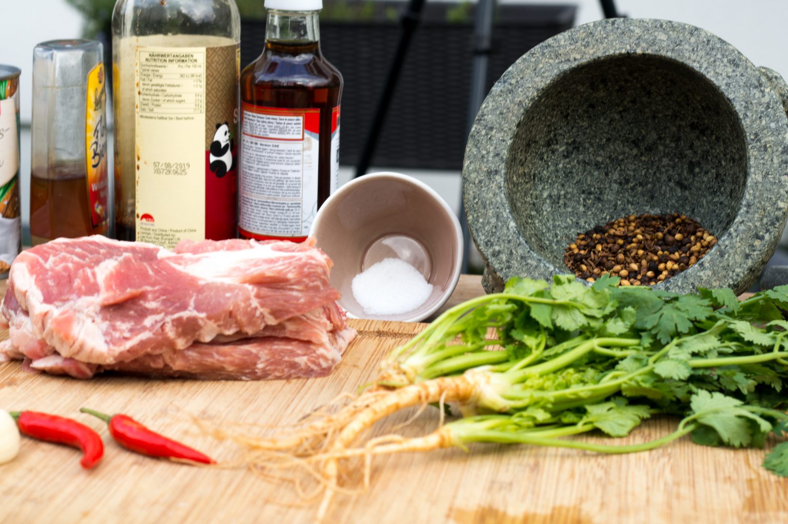 Thailändische Schweinefleisch Spieße - Barbecue Rezepte