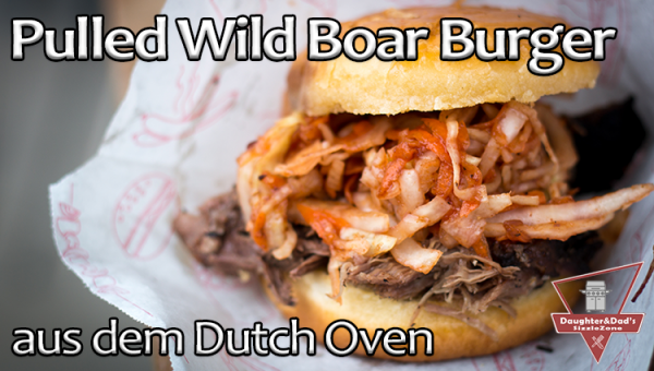 Pulled Wild Boar Burger