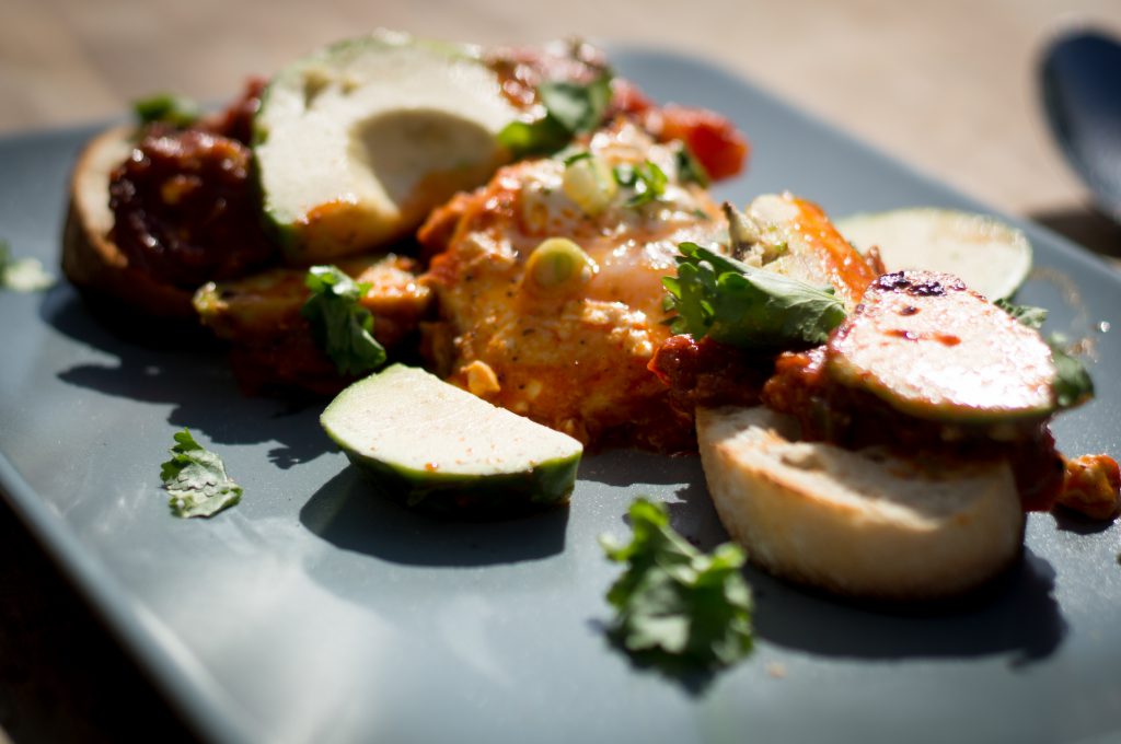 Shakshuka nach Mexikanischer Art