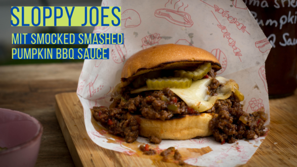 Sloppy Joes mit Smoked Smashed Pumpkin BBQ Sauce by Daughter & Dad's Sizzlezone youTube