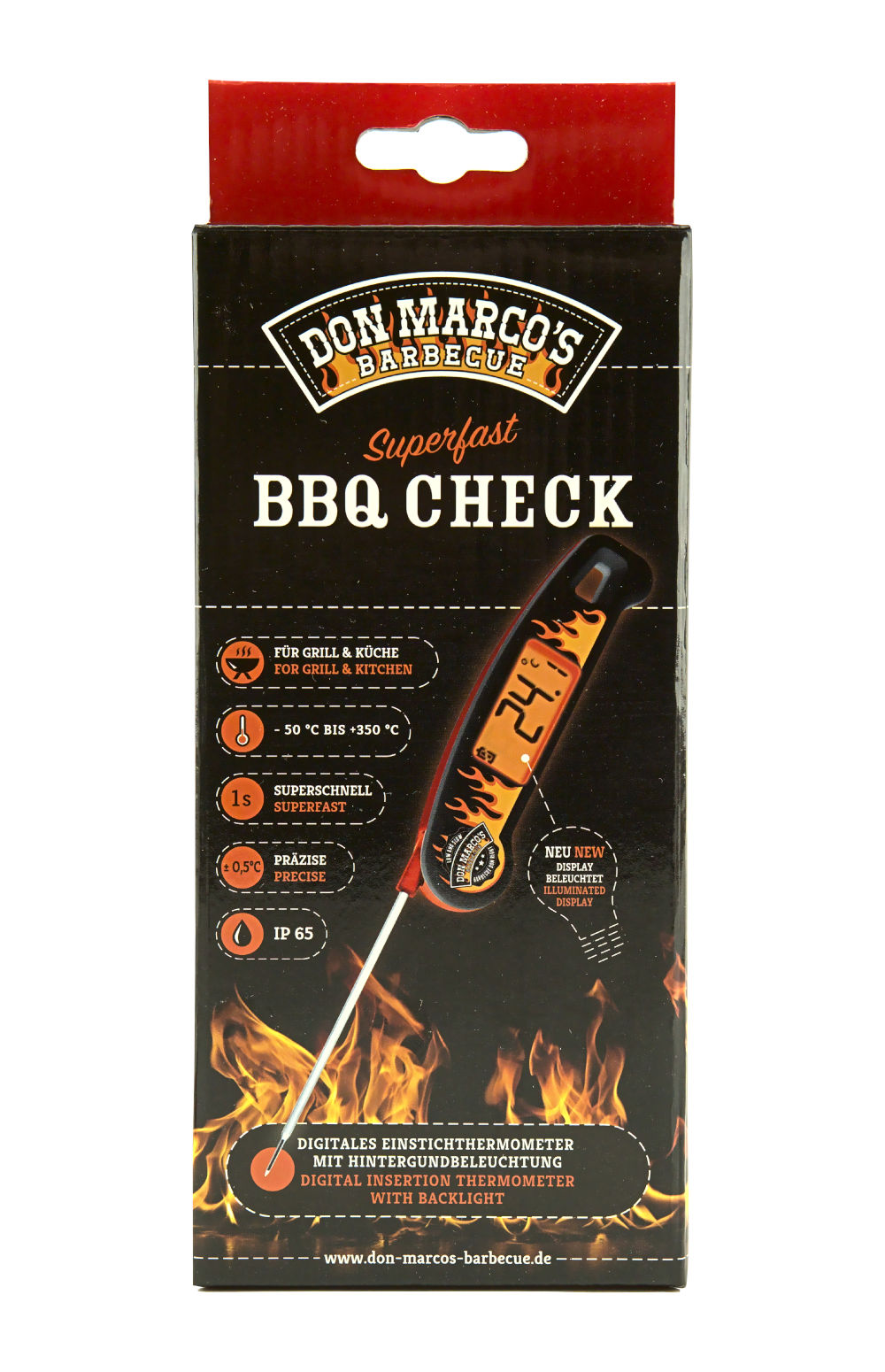 Don Marco’s Barbecue Thermometer BBQ Check 2.0