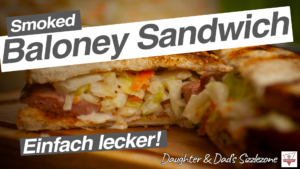 Smoked Baloney Sandwich
