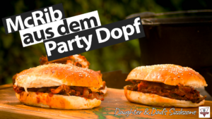 McRib aus dem Party Dopf – Dutch Oven Rezept