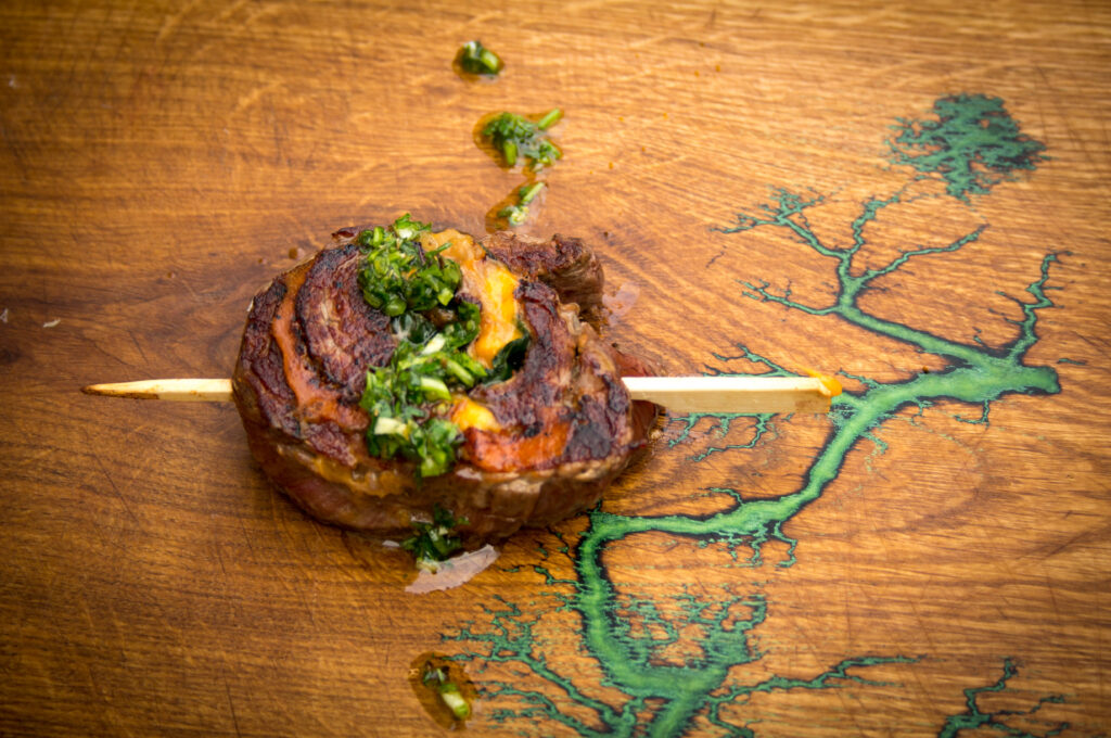 Flank Steak Pinwheels BBQ Rezept Barbecue Rezepte