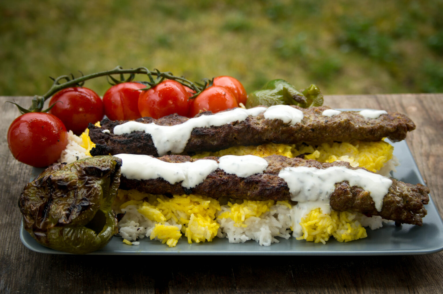 Kabob Koobideh - persische Fleischspieße - Barbecue Rezepte