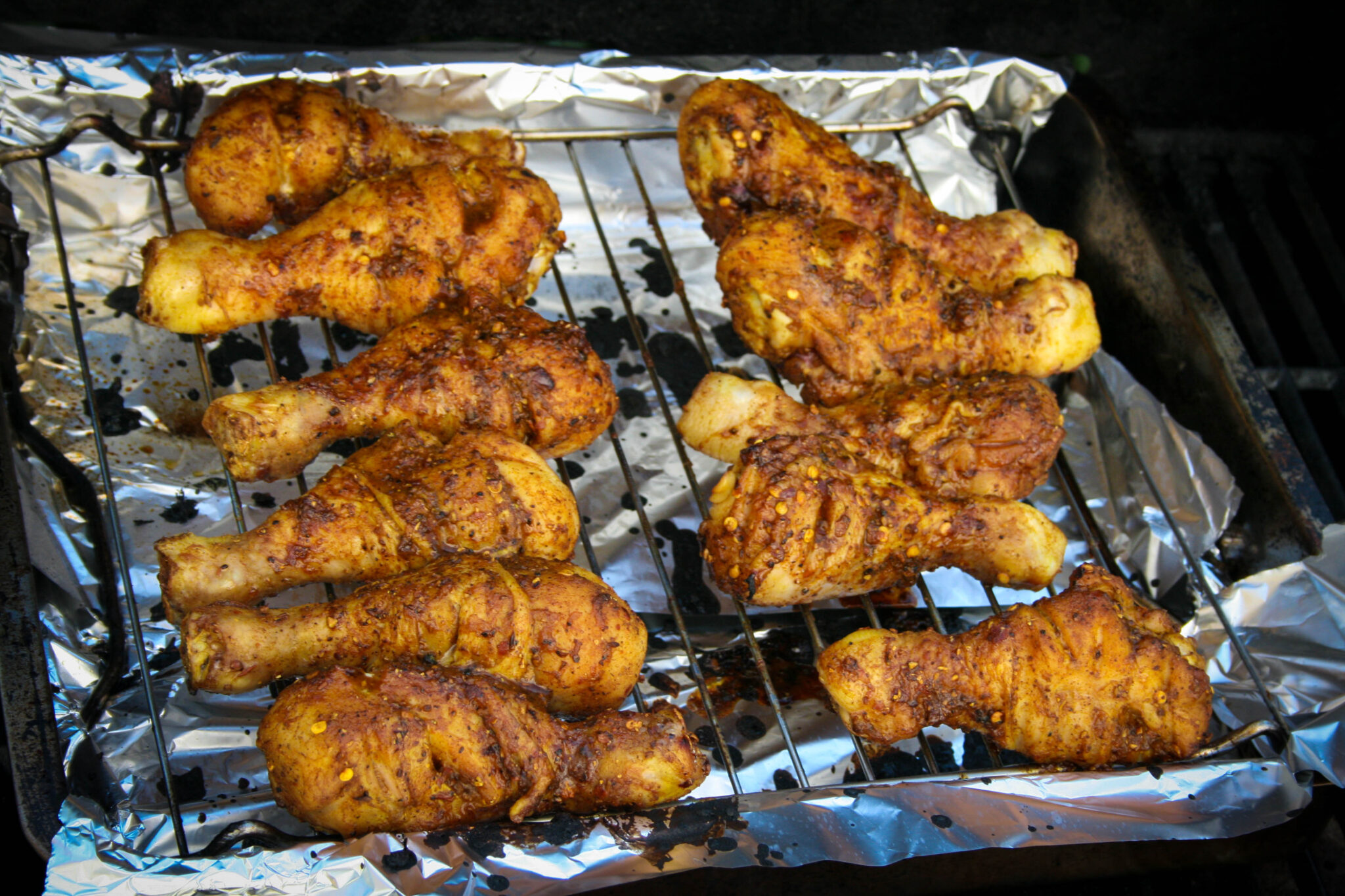 Ras el-Hanout Honig Hähnchen - Barbecue Rezepte