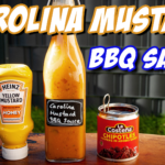 Grünkohl Bacon Bomb mit Carolina Mustard BBQ Sauce
