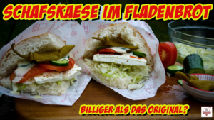 Schafskäse im Fladenbrot