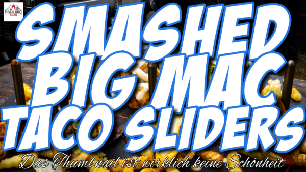 Smashed Big Mac Taco Sliders