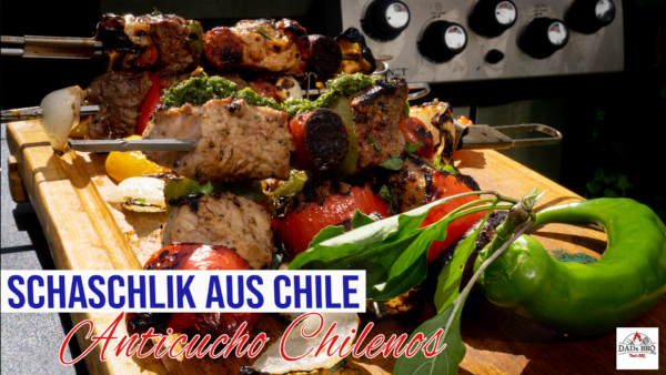 Anticucho Chilenos | Chilenische Schaschlik Spieße