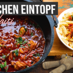 Kokkinisto griechischer Rindfleisch Eintopf aus dem Dutch Oven