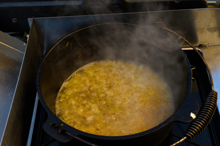 Schweinefilet in Senf Honig Sauce aus dem Dutch Oven - Barbecue Rezepte