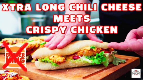 Xtra Long Crispy Chicken Chili Cheese