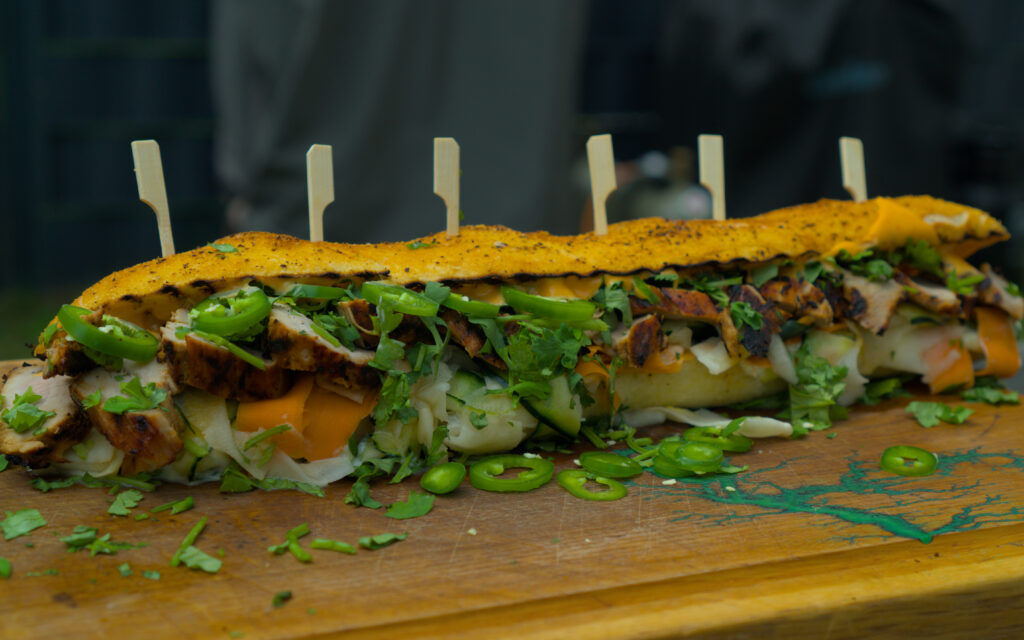 Die Geschichte des Pork Banh Mi Sandwich