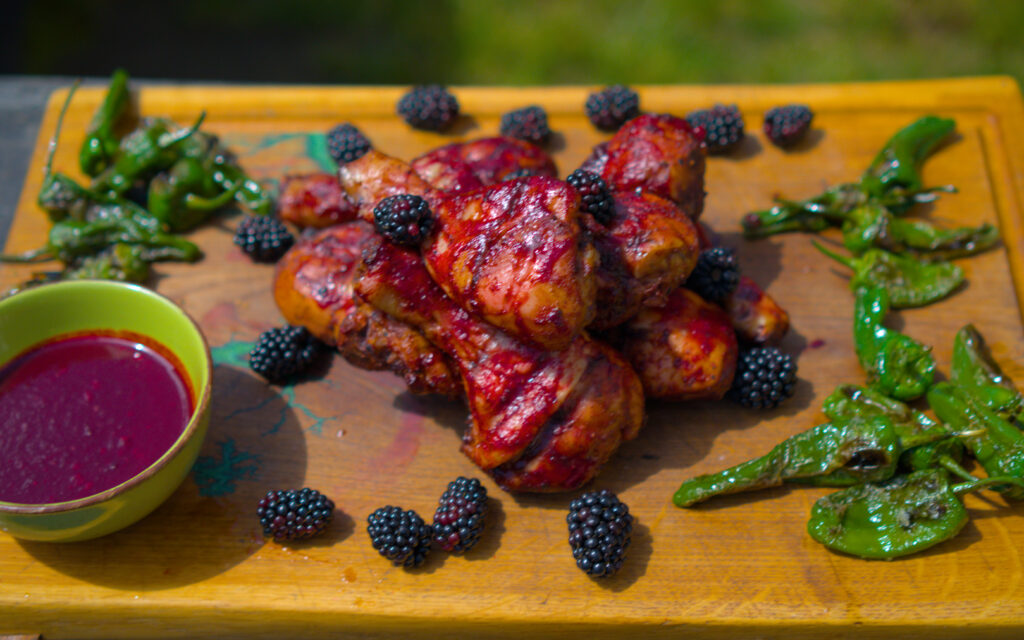 Oregon Blackberry Sauce zu Hähnchen