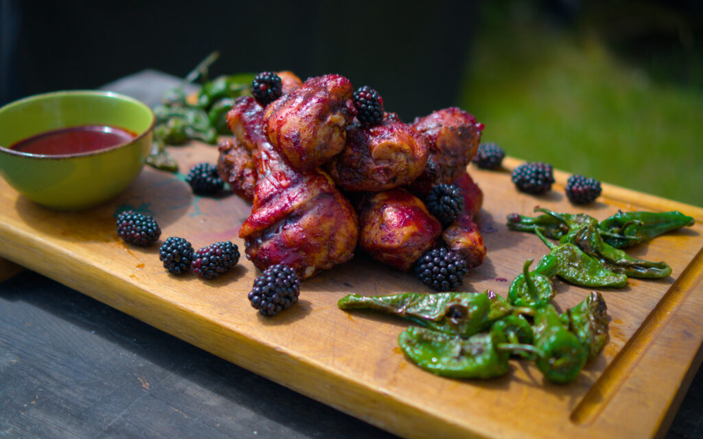 Oregon Blackberry Sauce Hähnchen