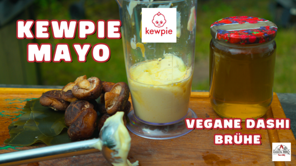 Kewpie Mayo mit veganer Dashi Brühe