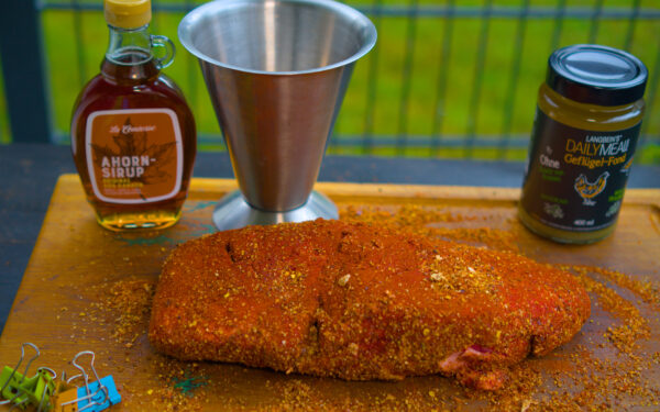 Pulled Pork mit Rub