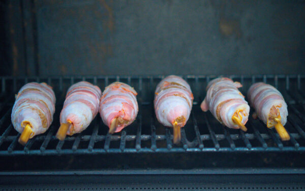 Bacon Bomb Lollipops