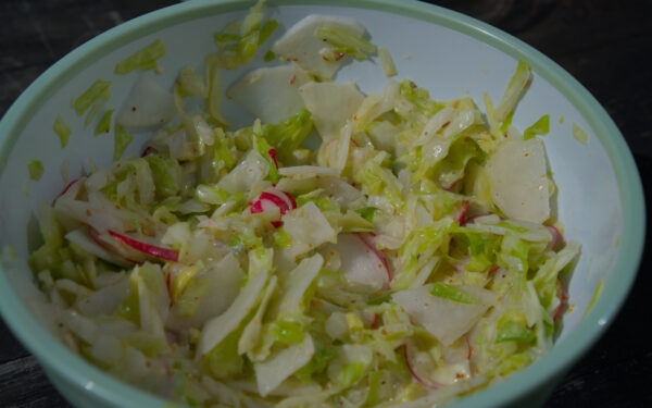 Bayrischer Coleslaw mit Rettich