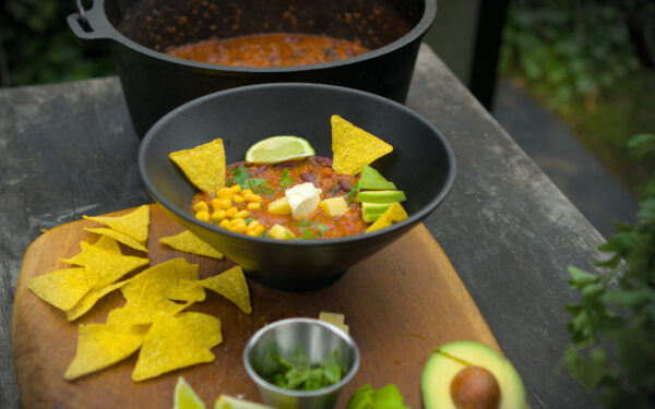 Taco Suppe aus dem Dutch Oven