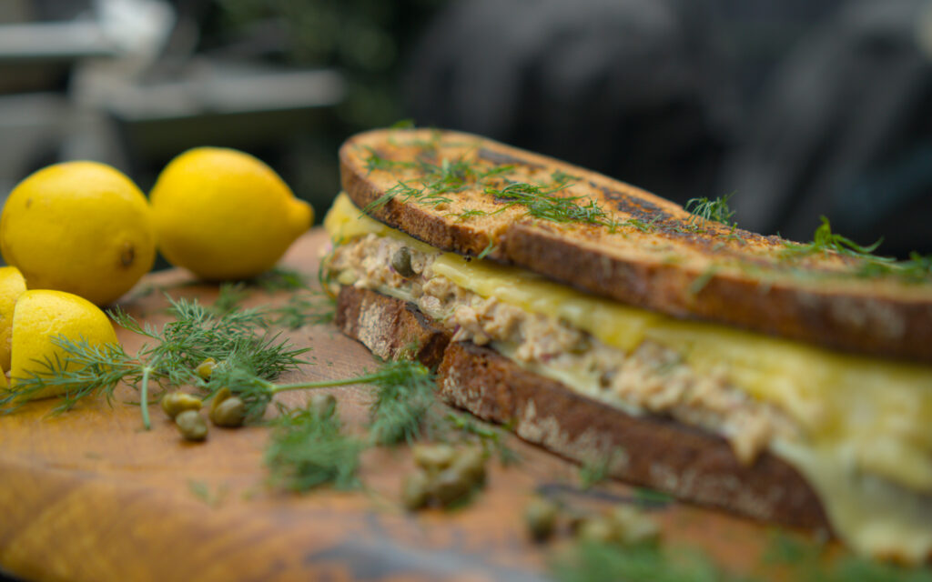 Tuna Melt Sandwich