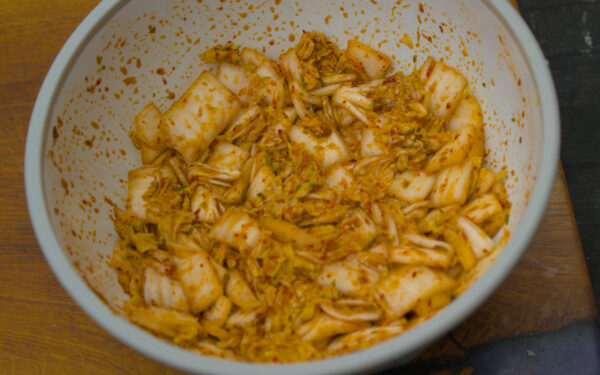 selbstgemachtes Kimchi