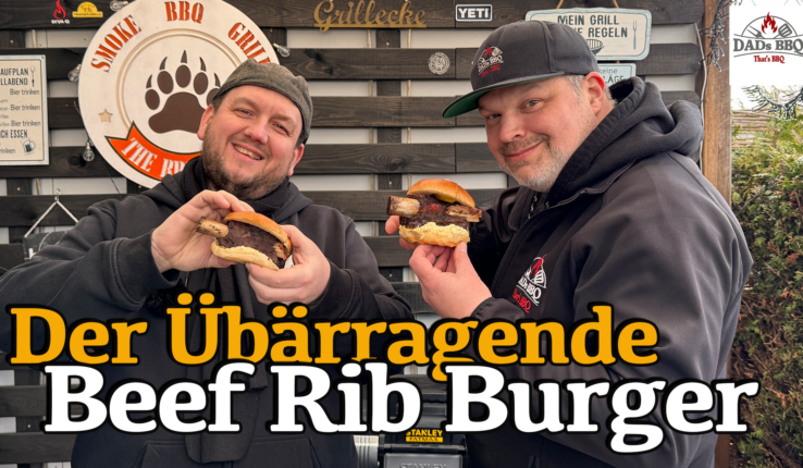 Beef Rib Burger Slow Cooked, Crispy Gegrillt & Fall-Off-The-Bone