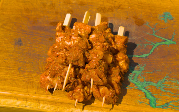 Fleischspieße