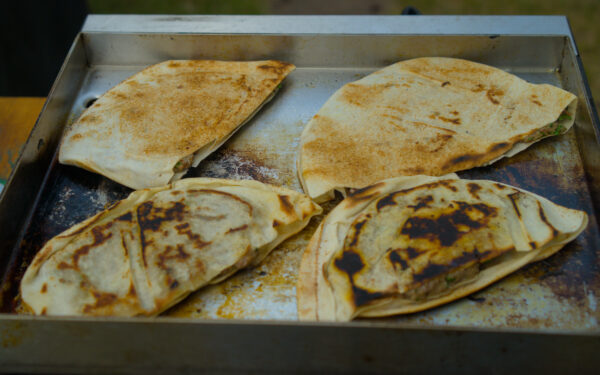 Arayes von der Plancha