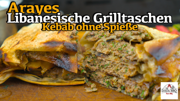 Arayes – Libanesische Grilltaschen vom Grill oder der Plancha Arayes – Libanesische Grilltaschen vom Grill oder der Plancha