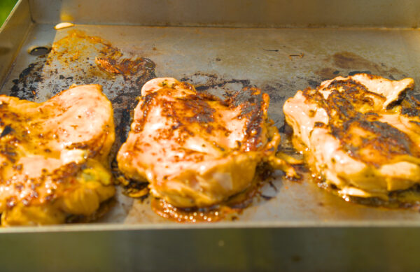 Adobo Chicken von der Plancha