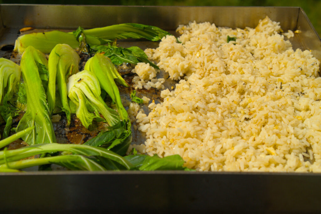 Beilagen Pak Choi & Reis