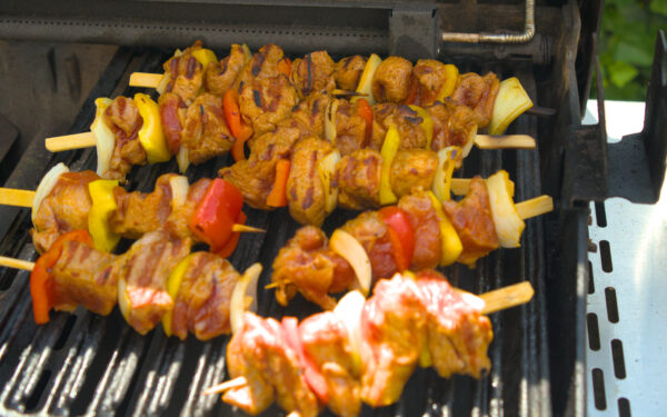 Schaschlikspieße Grillen