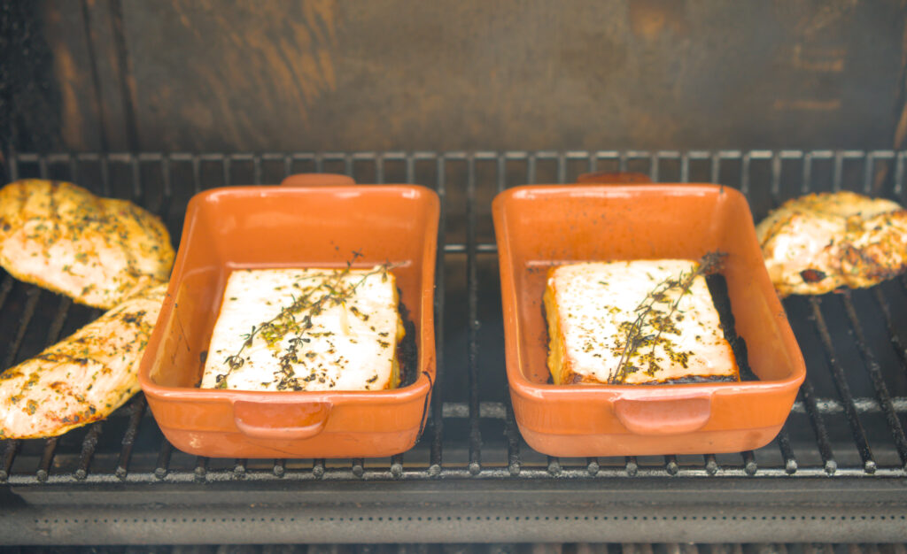 Feta vom Grill