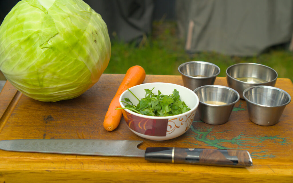 Zutaten Balkan Krautsalat