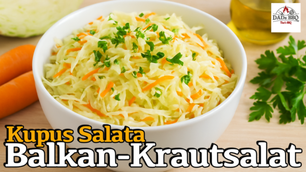 Balkan Krautsalat (Kupus Salata) – Frischer Krautsalat aus dem Balkan