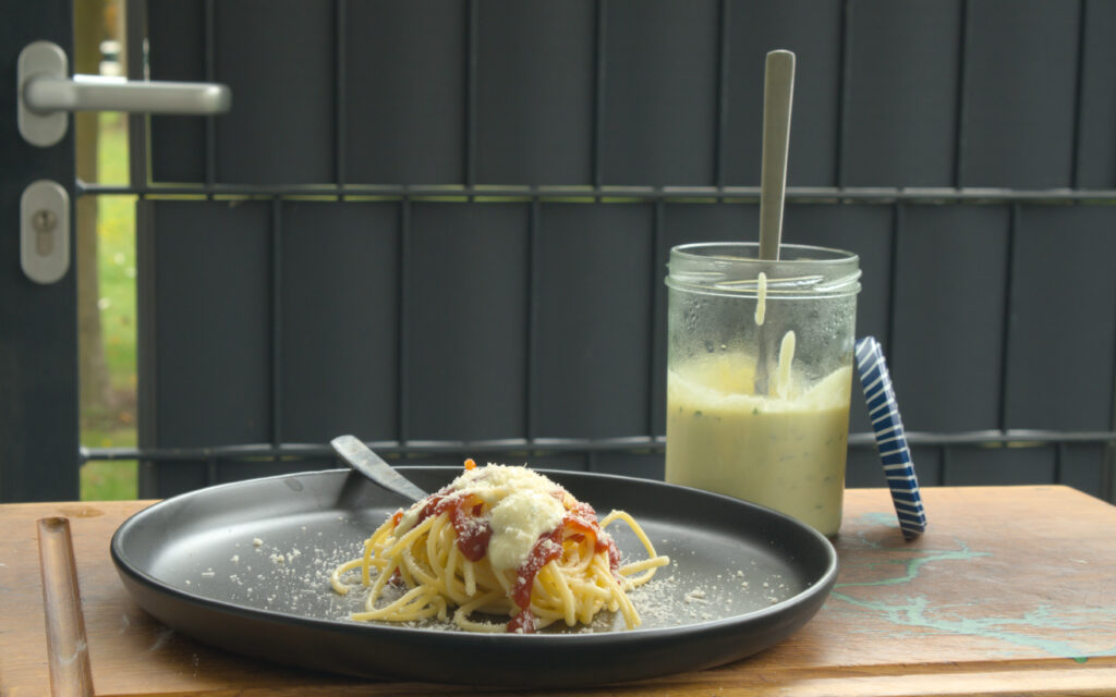 Knoblauchsauce nicht nur für Nudeln