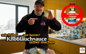 Knoblauchsauce selber machen – Rezept wie Knorr & Kindheitserinnerung