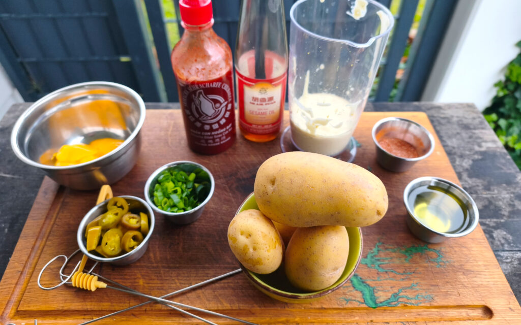 Zutaten Spiralkartoffeln