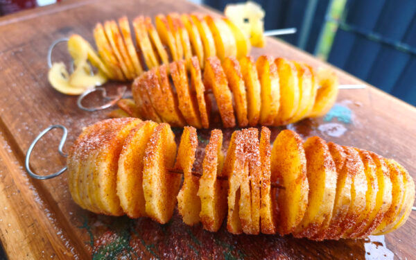 Spiralkartoffeln würzen Spiralkartoffeln würzen