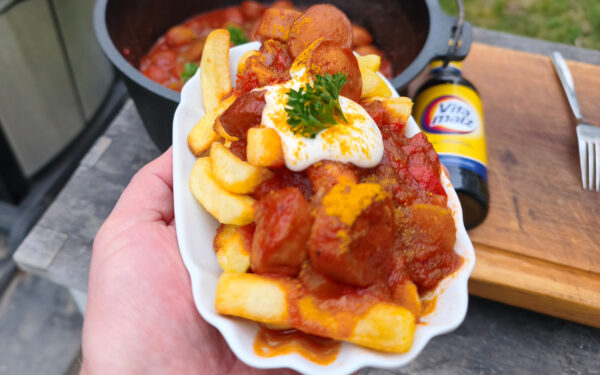 Loaded Currywurst Fries Loaded Currywurst Fries