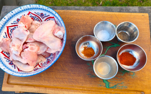 Chicken Wings würzen
