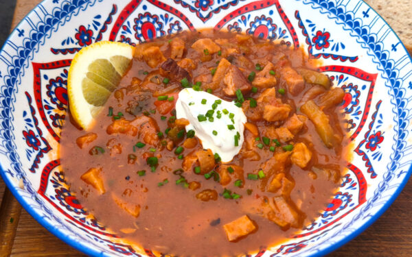 Soljanka Servieren Soljanka Servieren