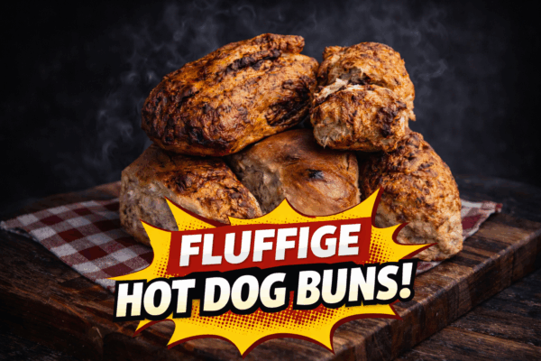 Fluffige Hot Dog Buns